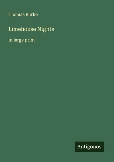 Limehouse Nights