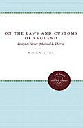 On the Laws and Customs of England