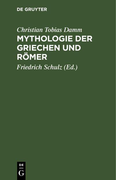 Mythologie der Griechen und Römer