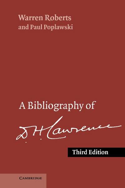 A Bibliography of D. H. Lawrence