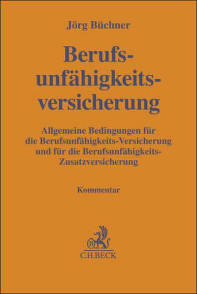 Berufsunfähigkeitsversicherung