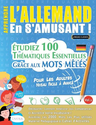 APPRENDRE L’ALLEMAND EN S’AMUSANT - POUR LES ADULTES