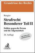 Strafrecht Besonderer Teil II. Strafrecht BT II
