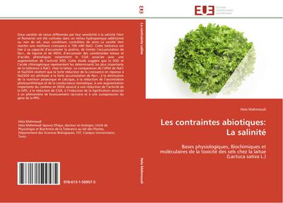 Les contraintes abiotiques: La salinité