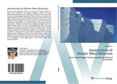 Assessment of  Glacier Mass Balances