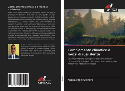 Cambiamento climatico e mezzi di sussistenza