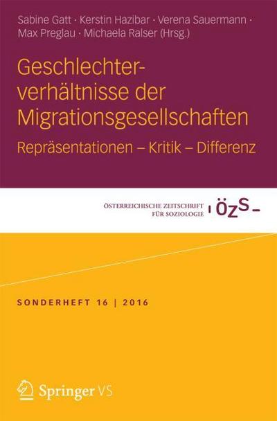 Geschlechterverhältnisse der Migrationsgesellschaften