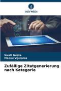 Zufällige Zitatgenerierung nach Kategorie