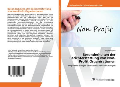 Besonderheiten der Berichterstattung von Non-Profit Organisationen