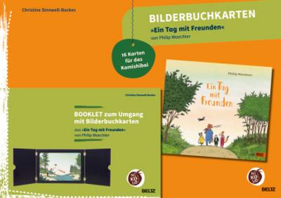 Bilderbuchkarten »Ein Tag mit Freunden« von Philip Waechter