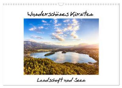 Wunderschönes Kärnten. Landschaft und Seen. (Wandkalender 2026 DIN A3 quer), CALVENDO Monatskalender