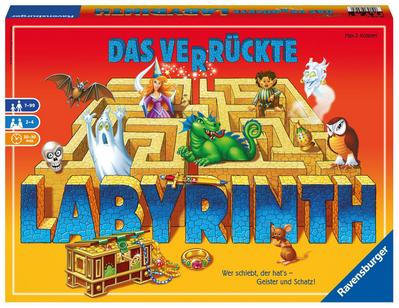 Ravensburger 26446 - Familienspiel Das verrückte Labyrith"