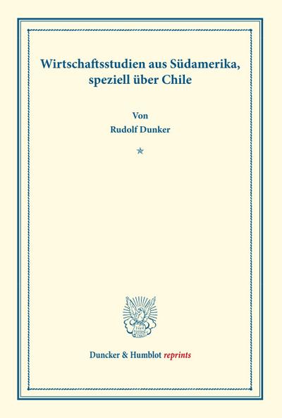 Wirtschaftsstudien aus Südamerika, speziell über Chile.