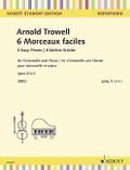 6 Morceaux faciles op.4,1-6für Violoncello und Klavier