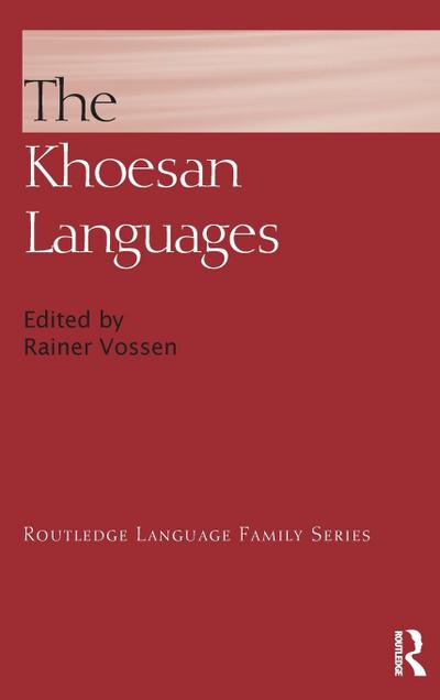 The Khoesan Languages