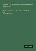 Karmarsch und Heeren’s technisches Wörterbuc