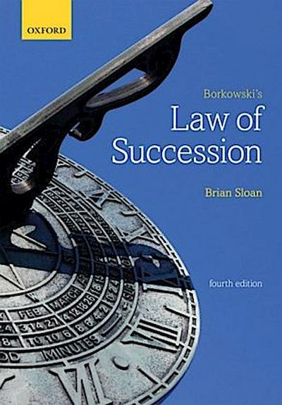 BORKOWSKI’S LAW SUCCESSION 4E P