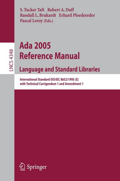 Ada 2005 Reference Manual. Language and Standard Libraries