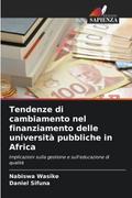 Tendenze di cambiamento nel finanziamento delle università pubbliche in Africa