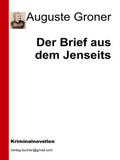 Der Brief aus dem Jenseits