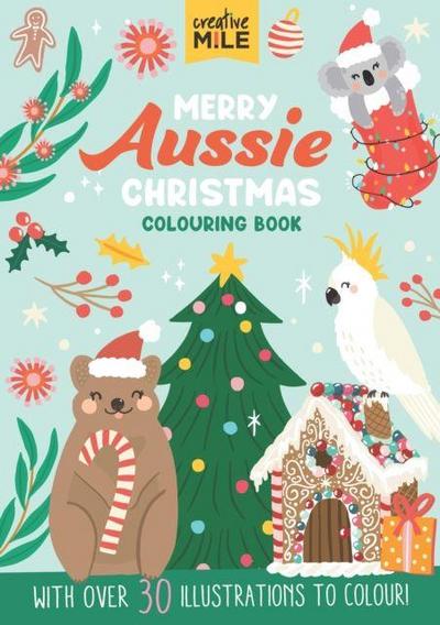 Merry Aussie Christmas Colouring Book