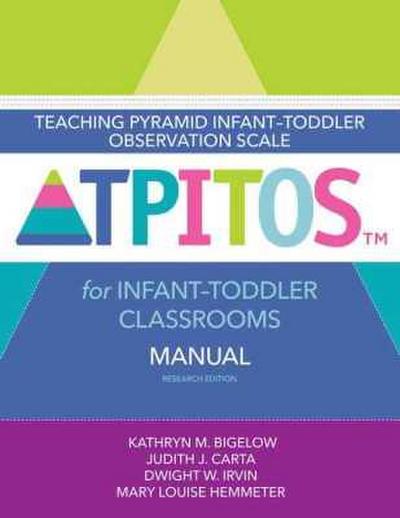 Teaching Pyramid Infant-Toddler Observation Scale (Tpitos(tm)) for Infant-Toddler Classrooms Manual, Research Edition