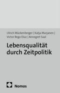 Lebensqualität durch Zeitpolitik
