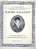 The complete works volume 28Concerto op.36 for guitar and strings