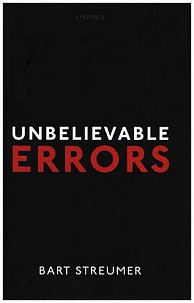 UNBELIEVABLE ERRORS C