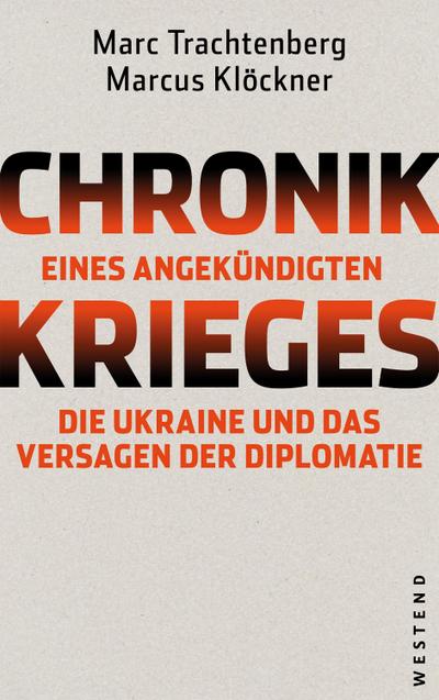 Chronik eines angekündigten Krieges