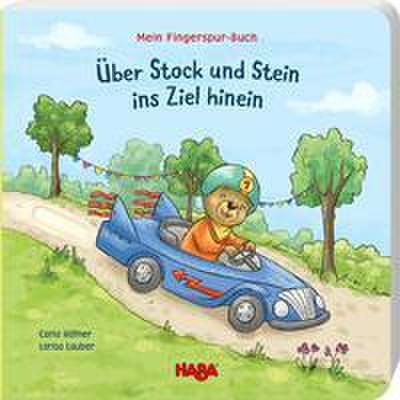 Mein Fingerspur-Buch - Über Stock und Stein ins Ziel hinein