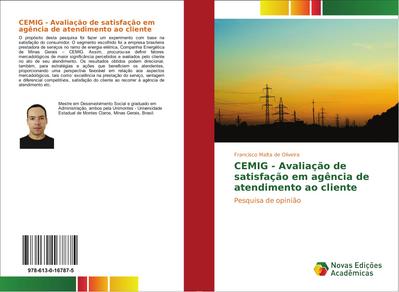 CEMIG - Avaliação de satisfação em agência de atendimento ao cliente