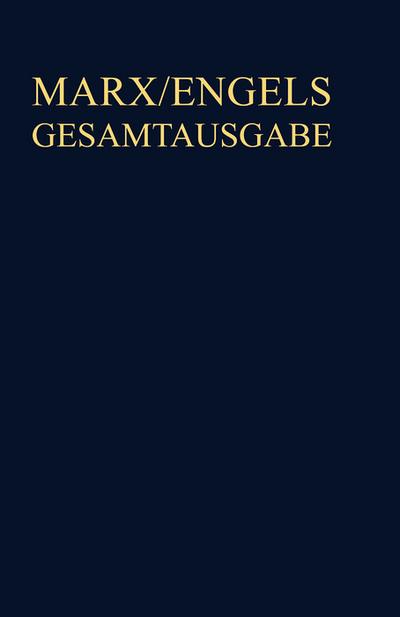 Friedrich Engels / Karl Marx: Briefwechsel Oktober 1864 bis Dezember 1865