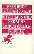 Rhythmus und Sprache im deutschen Gedicht (Cotta&#