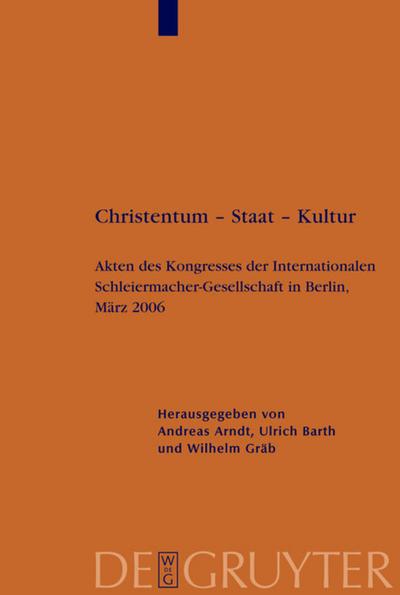 Christentum ¿ Staat ¿ Kultur