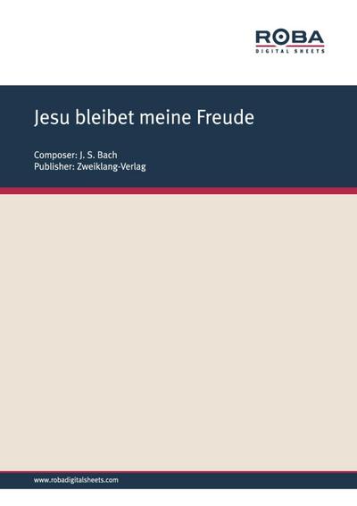 Bach J: Jesu bleibet meine Freude