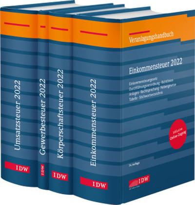 Steuer-Paket 2022: Ertragsteuern und Umsatzsteuer (Veranlagung), m. 1 Buch, m. 1 Beilage