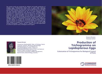 Production of Trichogramma on Lepidopterous Eggs