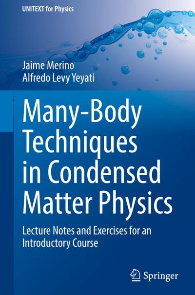 Many-Body Techniques in Condensed Matter Physics