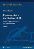 Klausurenkurs im Strafrecht III: Ein Fall- und Repetitionsbuch für Examenskandidaten (Schwerpunkte Klausurenkurs)