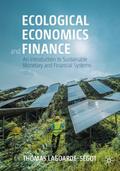 Ecological Economics and Finance