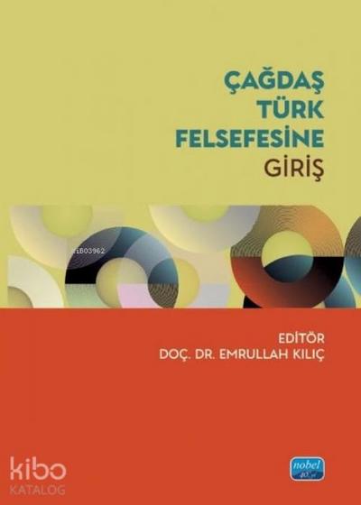 Cagdas Türk Felsefesine Giris