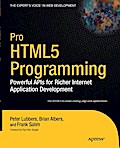 Pro HTML5 Programming