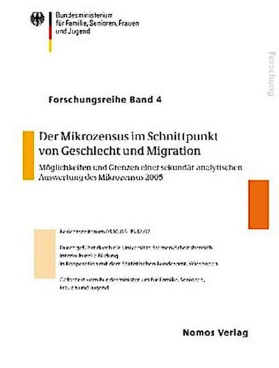 Der Mikrozensus im Schnittpunkt von Geschlecht und Migration