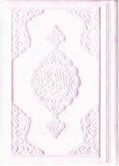 Büyük Cep Boy Termo Deri Kuran-i Kerim Toz Pembe, Mühürlü