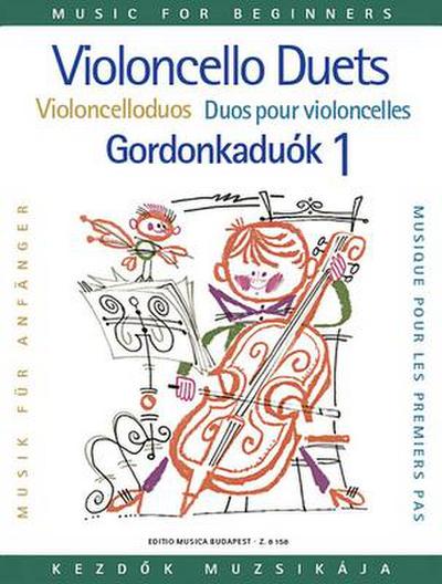 Pejtsik, A: Violoncello Duos for Beginners - Volume 1