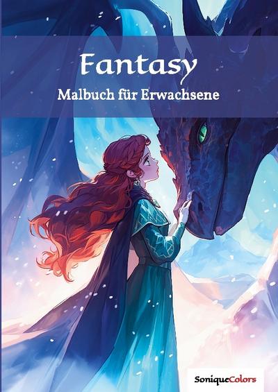 Fantasy - Malbuch für Erwachsene