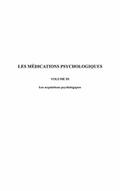 Medications psychologiques t.3