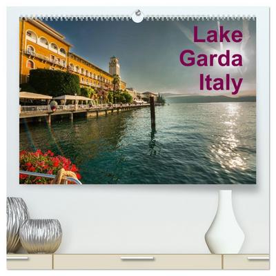Lake Garda Italy (High Quality Premium Wall Calendar 2026 DIN A2 landscape),CALVENDO 12 Month Wall Calendar