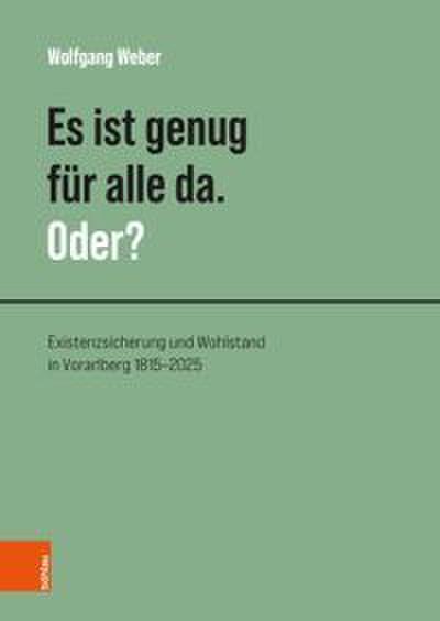 Es ist genug für alle da. Oder?